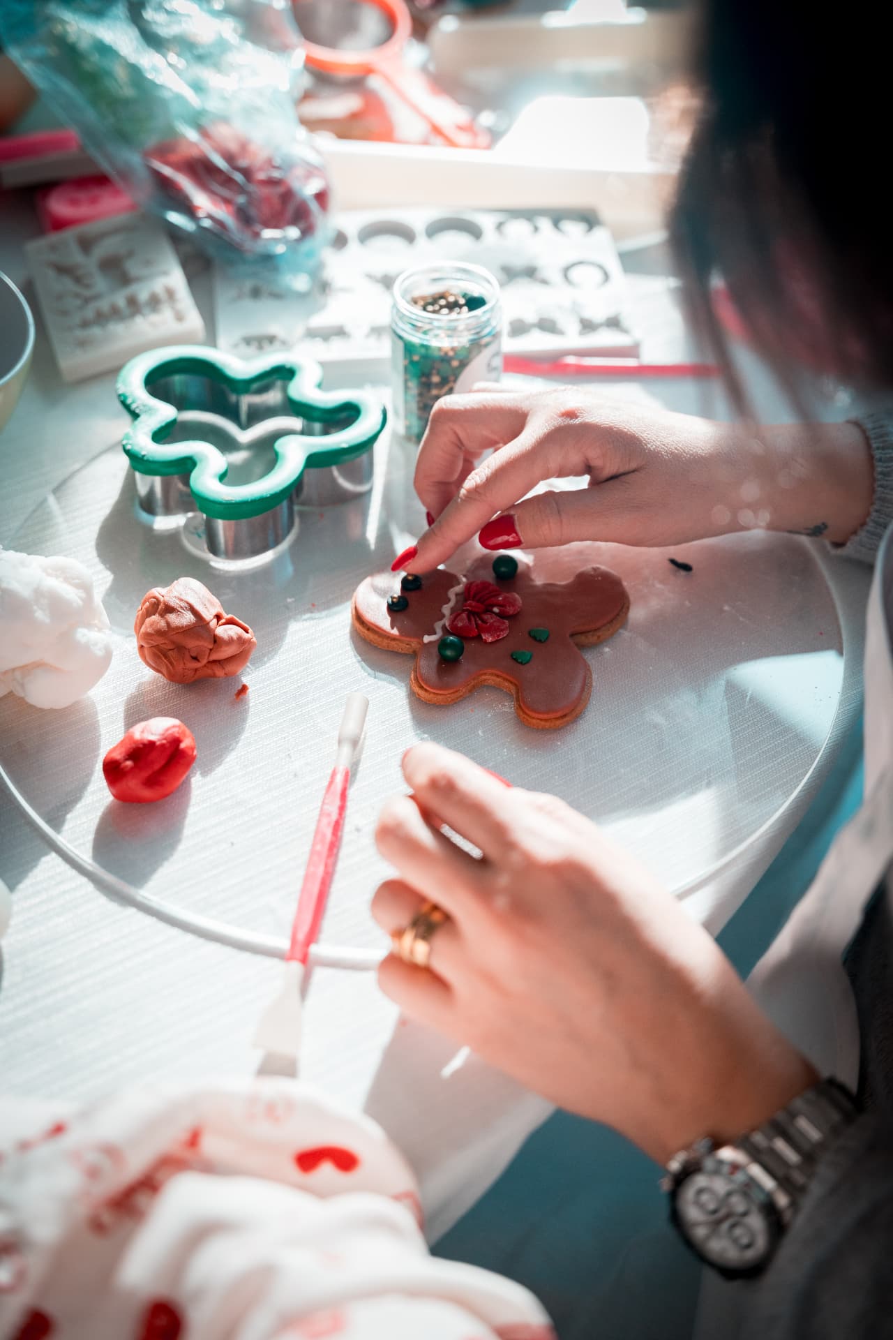 Dettaglio di decorazione artigianale